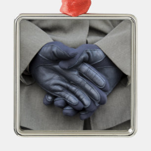 De USS New York Metalen Ornament