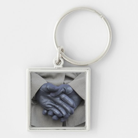 De USS New York Sleutelhanger (Voorkant)