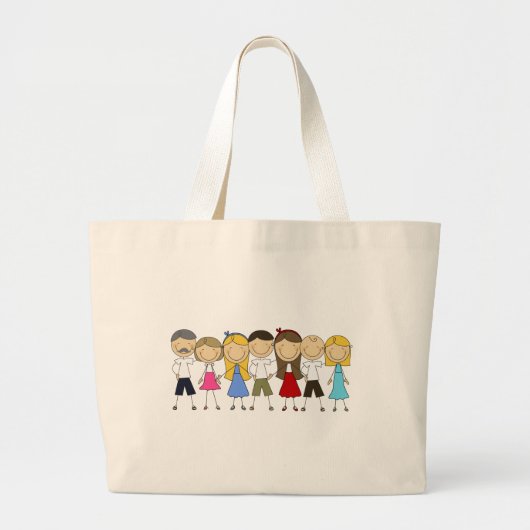 De Uttke familie Canvas tas (Voorkant)