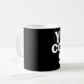 De uw Heer van de koffie, de Grappige Mokken van (Voorkant links)