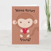 De v-Dag van de aap Kaart (Voorkant)