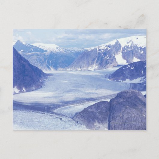 De V.S., Alaska, wrangell-St Elias NP, Leconte Briefkaart (Voorkant)