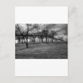 De V.S., Brug op Port Arthur, TX. Zwart-wit. Briefkaart (Voorkant)