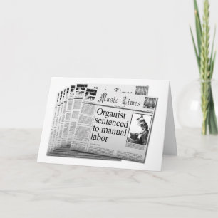 (De V.S. SP.) Grappige Kerstkaart voor bezige Feestdagen Kaart