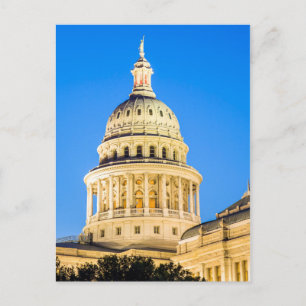 De V.S., Texas, Austin. De Bouw van het Capitool Briefkaart