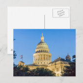 De V.S., Texas, Austin. De Bouw van het Capitool Briefkaart (Voorkant / Achterkant)