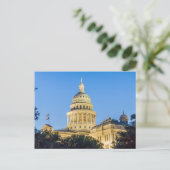 De V.S., Texas, Austin. De Bouw van het Capitool Briefkaart (Staand voorkant)