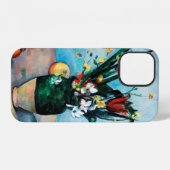 De vaas met tulpen, Paul Cezanne iPhone Hoesje (Achterkant horizontaal)