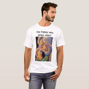DE VADER DIE PRAYS IS, BLIJFT t-shirt