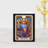 De vader Tarot Kaart Skelet Vaderdag Daddy Baba (Gele Bloem)