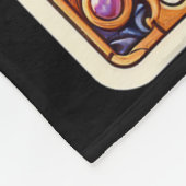 De Vader Tarotkaart Skelet Vaderdag Daddy Papa Fleece Deken (Hoek)