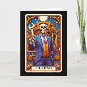 De Vader Tarotkaart Skelet Vaderdag Papa Opa Kaart