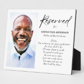 De vader van de afgestudeerde in de hemel voor Afs Fotoplaat (Zijkant)