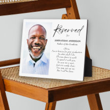 De vader van de afgestudeerde in de hemel voor Afs