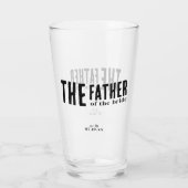De Vader van de Bruid Tumbler Glas (Achterkant)
