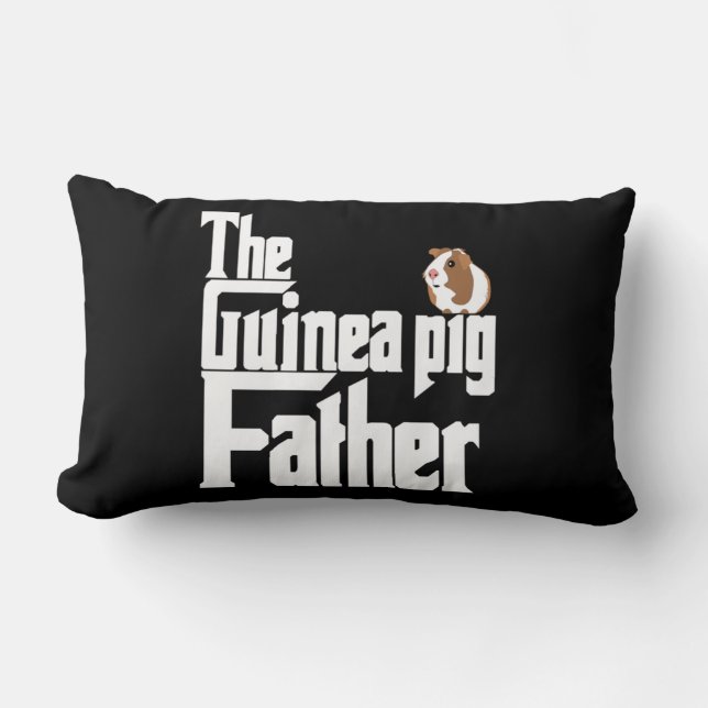 De vader van de cavia Pig Kussen (Voorkant)