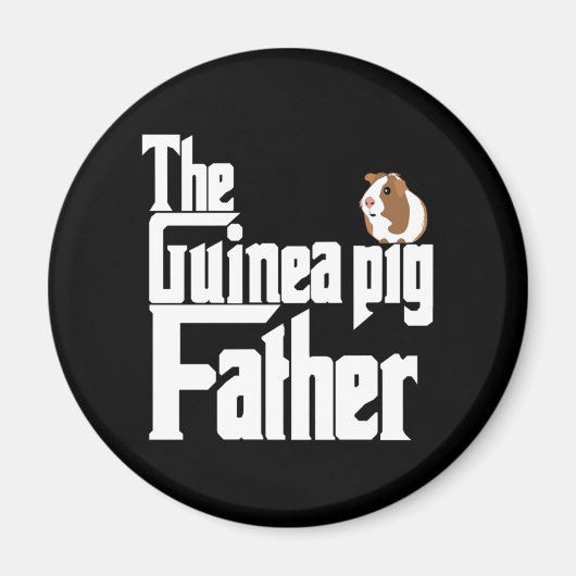 De vader van de cavia Pig Magneet (Voorkant)