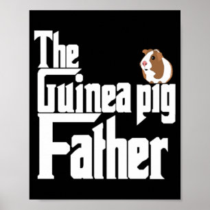 De vader van de cavia Pig Poster