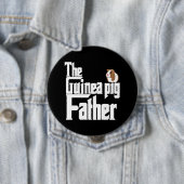 De vader van de cavia Pig Ronde Button 4,0 Cm (In situ)