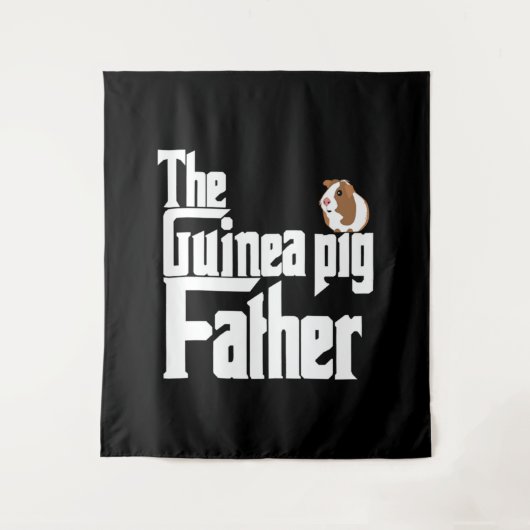 De vader van de cavia Pig Wandkleed (Voorkant)