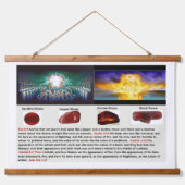 DE VADER VAN DE HEMEL VISAGE HANGEND WANDKLEED (Voorkant)