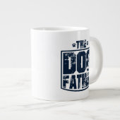 De vader van de hond droeg grafisch grote koffiekop (Voorkant rechts)