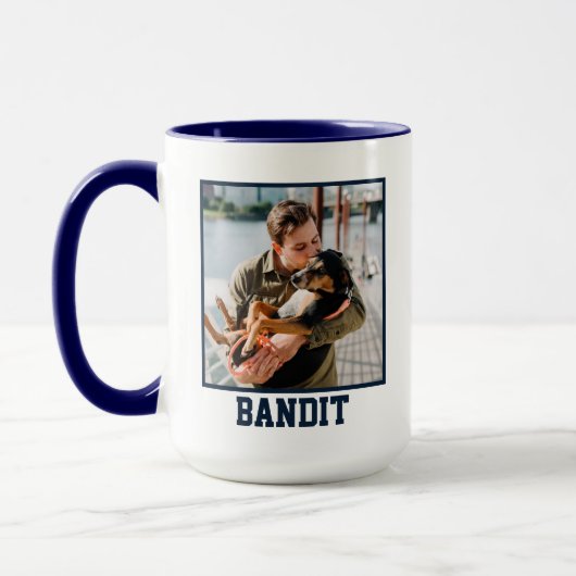 De vader van de hond droeg grafisch mok (Links)