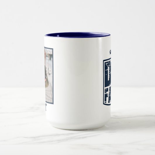 De vader van de hond droeg grafisch mok (Midden)