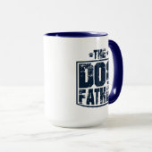 De vader van de hond droeg grafisch mok (Voorkant rechts)