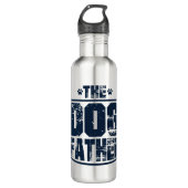 De vader van de hond droeg grafisch waterfles  (Voorkant)