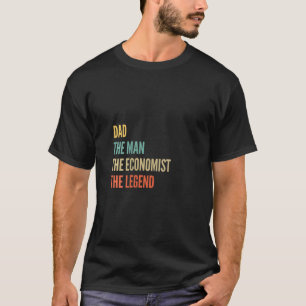 De vader van de vrouw het Man de econoom de Legend T-shirt