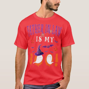 De vader van de wet is m'n twee Halloween heks Boo T-shirt
