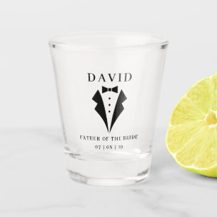 De VADER van het huwelijk VAN de Smoking van de Shot Glas