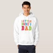 De vader van Little Man Hoodie (Voorkant volledig)
