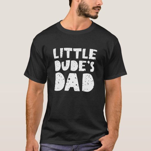 De vader van Little Man T-shirt (Voorkant)