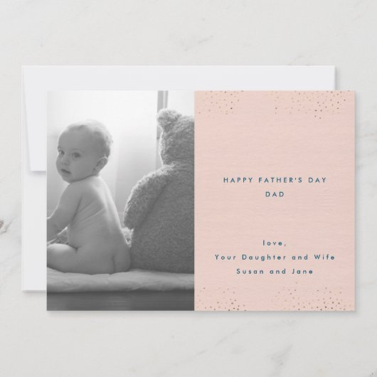 De Vaderdag van het Manuscript van de ontwerper he Aankondiging (Achterkant)