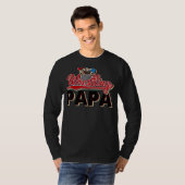 De  vaderdag van Papa Retro T-shirt (Voorkant volledig)