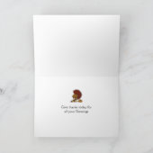 De Vaders van de Pelgrim van Mayflower - het Feestdagen Kaart (Binnen)