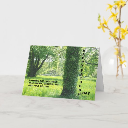 DE VADERS ZIJN ALS DE KAART VAN BOMEN (Gele Bloem)