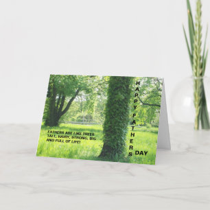 DE VADERS ZIJN ALS DE KAART VAN BOMEN