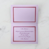 De vakantie schittert feestdagen kaart (Binnen)