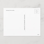 De vakantie steekt het Briefkaart van de Palm aan (Achterkant)