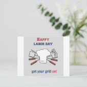 De Vakantie van de Dag van de Arbeid Feestdagenkaart (Staand voorkant)