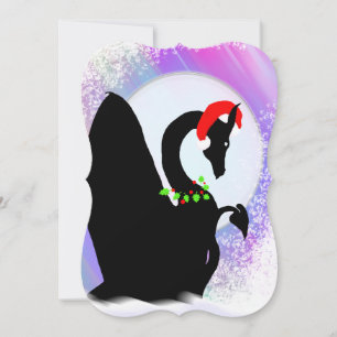 De Vakantie van de Maan van de draak (Kleurrijke Feestdagenkaart