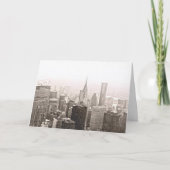 De Vakantie van de Stad van New York Feestdagen Kaart (Voorkant)