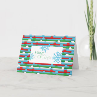 De Vakantie van de winter Feestdagen Kaart