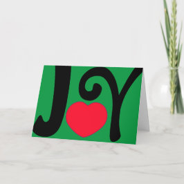 De Vakantie van het Hart van de Liefde van de Feestdagen Kaart