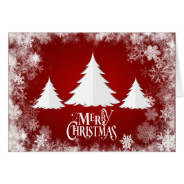 De Vakantie van Kerstmis de Bomen - van "Vrolijke