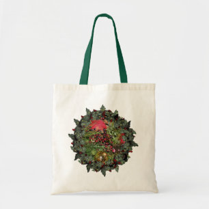 De Vakantie van Kerstmis van de Kroon van de Tote Bag