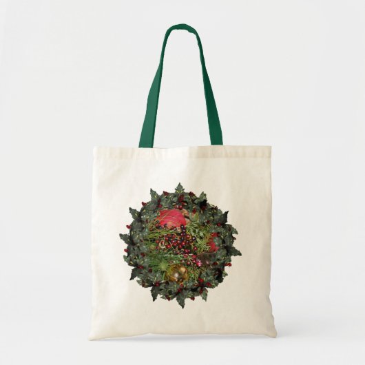 De Vakantie van Kerstmis van de Kroon van de Tote Bag (Voorkant)